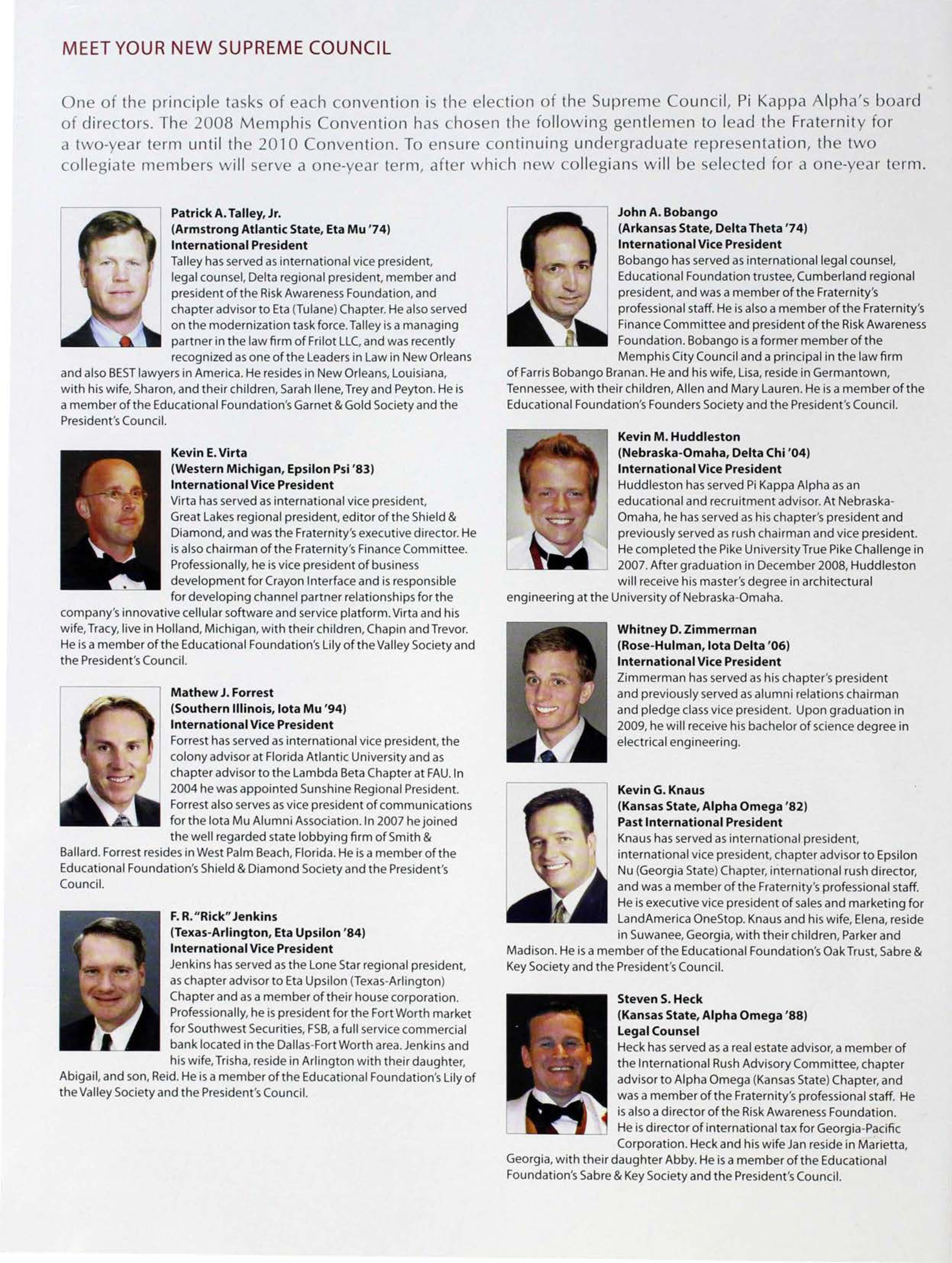 Meet Your New Supreme Council